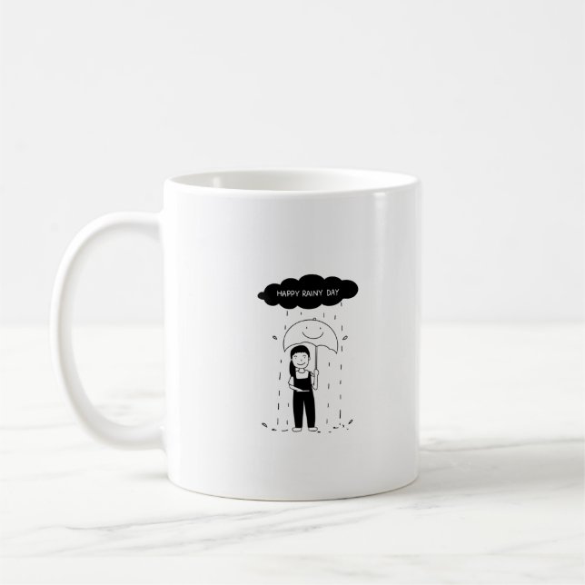 Happy Rainy Day Tasse (Links)
