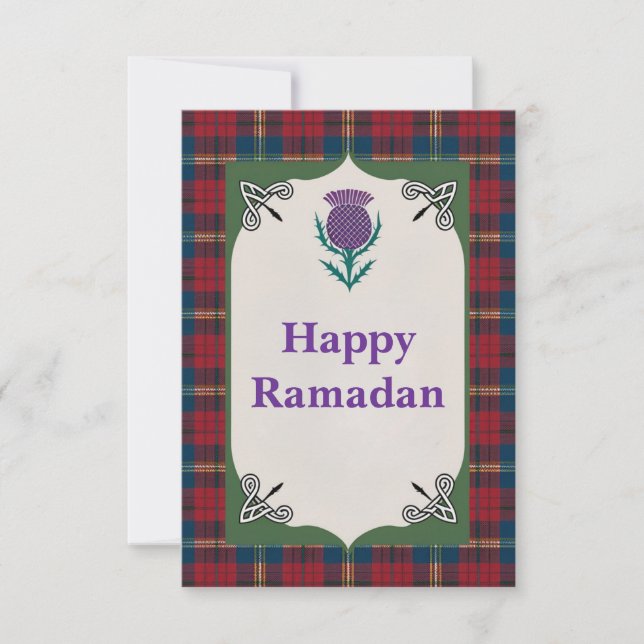 Happy Ramadan Greeting Card (Vorderseite)