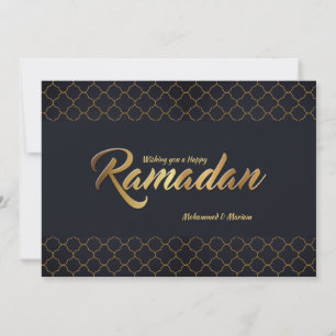 Happy Ramadan Holiday Card Feiertagskarte