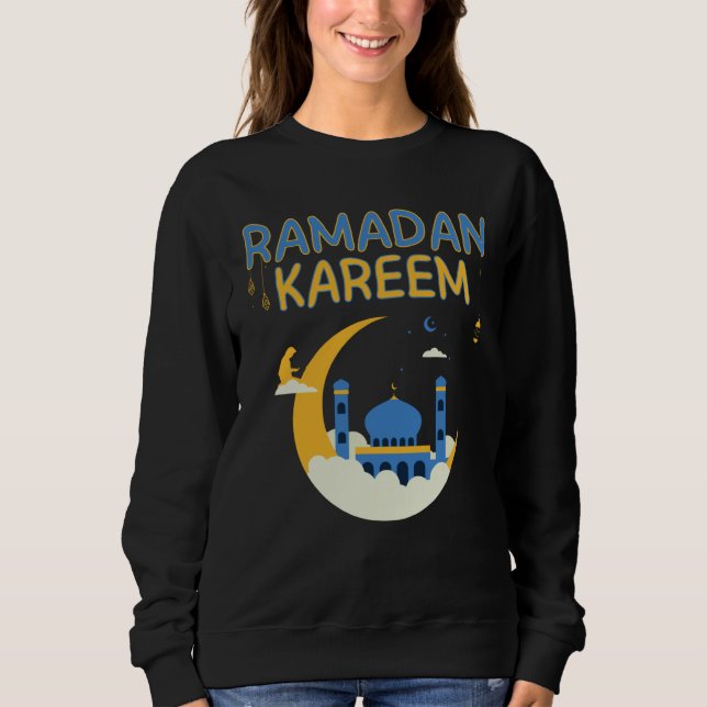 Happy Ramadan Kareem 2023 Muslim Islam Sweatshirt (Vorderseite)
