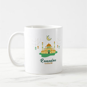 Happy Ramadan Kareem und Eid Mubarak 2022  Kaffeetasse