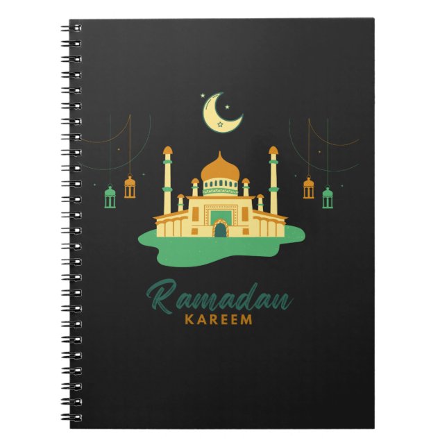 Happy Ramadan Kareem und Eid Mubarak 2022 Notizblock (Vorderseite)
