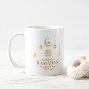 Happy Ramadan Kareem und Eid Mubarak 2023 Urlaub Kaffeetasse