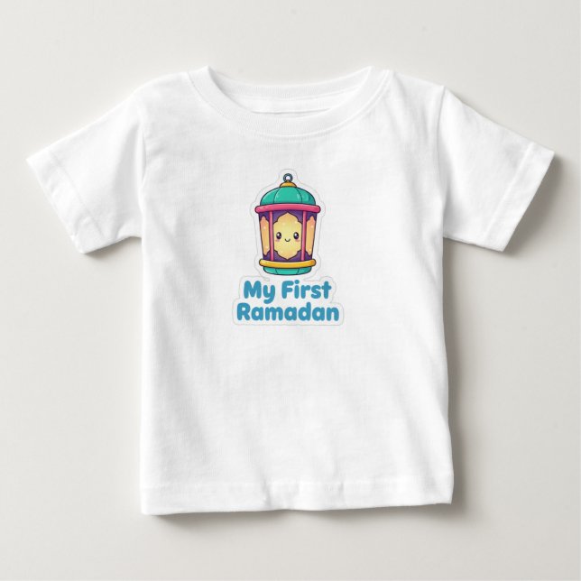 Happy Ramadan Lantern Kids T-Shirt (Vorderseite)