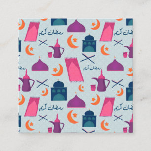 Happy Ramadan Pattern Begleitkarte