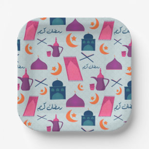 Happy Ramadan Pattern Pappteller