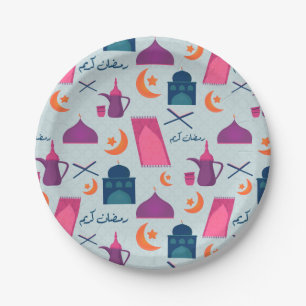 Happy Ramadan Pattern Pappteller