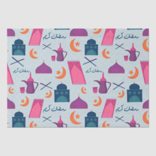 Happy Ramadan Pattern Seidenpapier