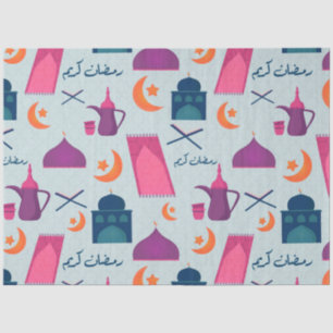Happy Ramadan Pattern Seidenpapier