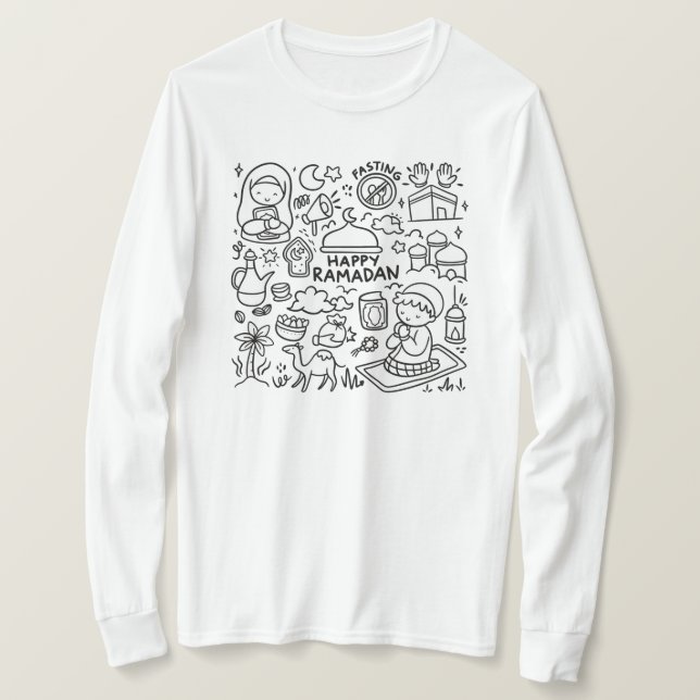 Happy Ramadan T-Shirt (Design vorne)