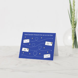 Happy Ramadan über die Meilen Karte