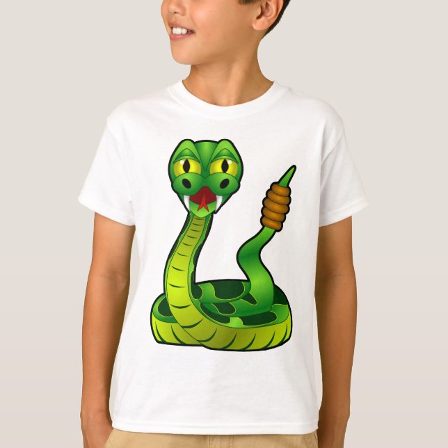 Happy Rattlesnake T-Shirt (Vorderseite)