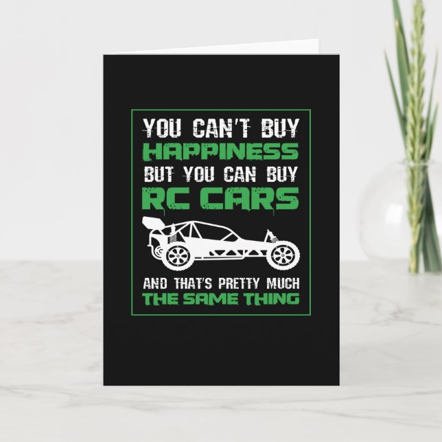 Happy RC Cars gleich Karte (Vorderseite)