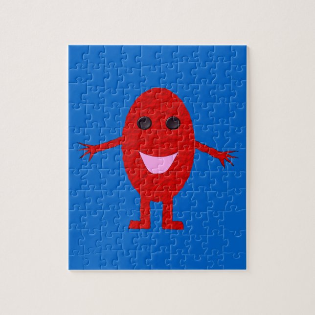 Happy Red Grape Puzzle (Vertikal)