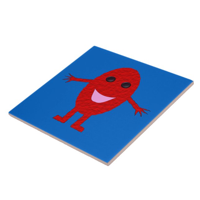 Happy Red Grape Tile Fliese (Seite)