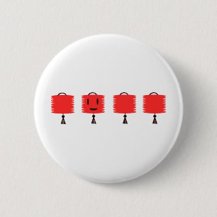 Happy Red Lanterns Button