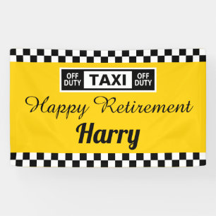 Happy Rent-Party für Taxifahrer Banner