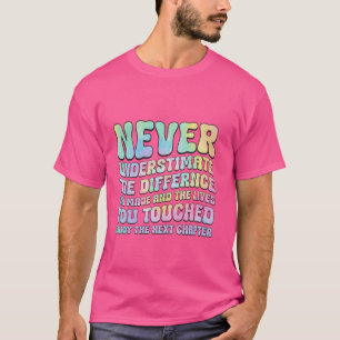 Happy Rente Shirt nie unterschätzen müde