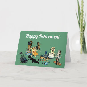 Happy Rentirement Gartenkarte Karte