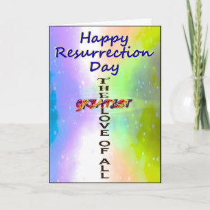 Happy Resurrecrection Card Feiertagskarte