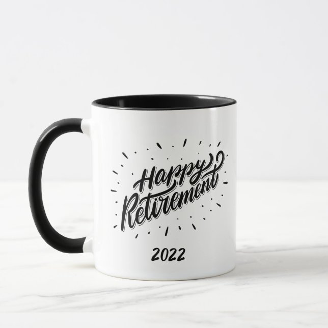 Happy Retirement 2022 - Retirement Gift - Tasse (Links)