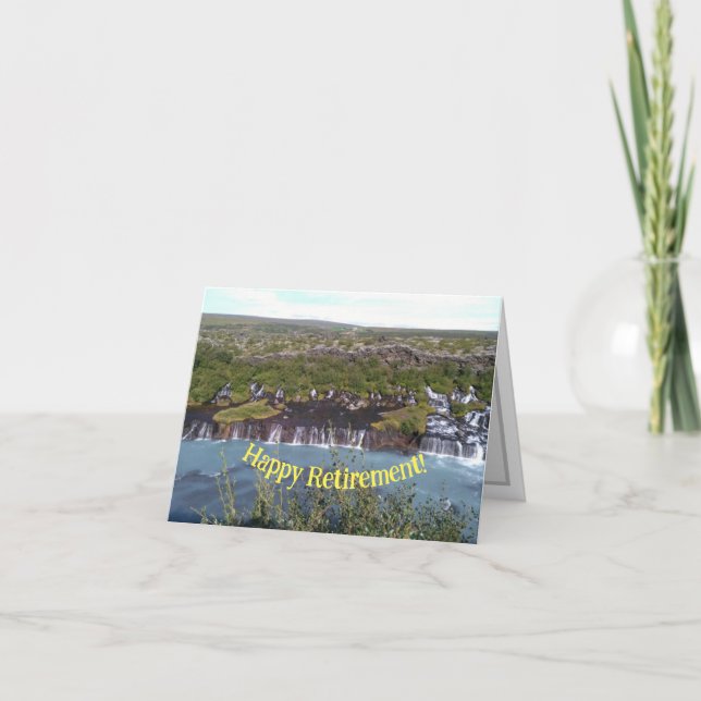 Happy Retirement Einladung (Vorderseite)