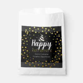 Happy Retirement Party Confetti Geschenktütchen