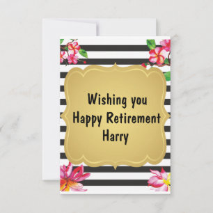 Happy Retirement Zitat Farewell Geschenk