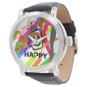 HAPPY Ribbons Wristwatch Armbanduhr