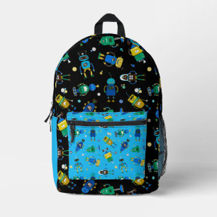Happy Robots Bedruckter Rucksack