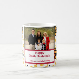Happy Rosh Hashanah Jewish New Year custom Foto Kaffeetasse