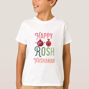 Happy Rosh Hashanah Shofar Juws Holiday Juden Neu T-Shirt
