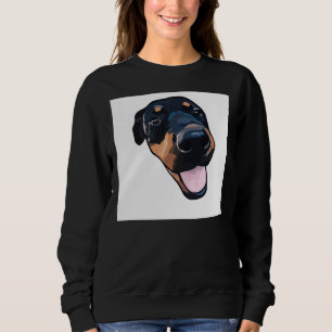 Happy Rottweiler 35 Sweatshirt