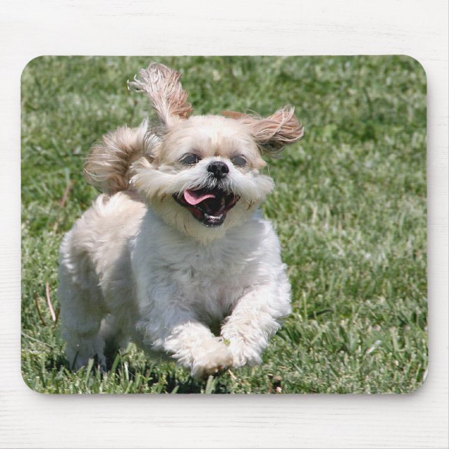 Happy Run Shih Tzu Mousepad (Vorne)