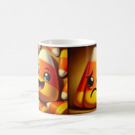 Happy Sad Candy Corn Kaffeetasse