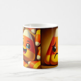 Happy Sad Candy Corn Kaffeetasse
