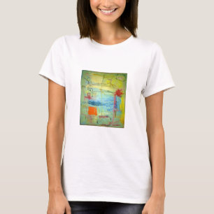 Happy Sad Face Abstrakt Hankamer Artjunkhaus T-Shirt