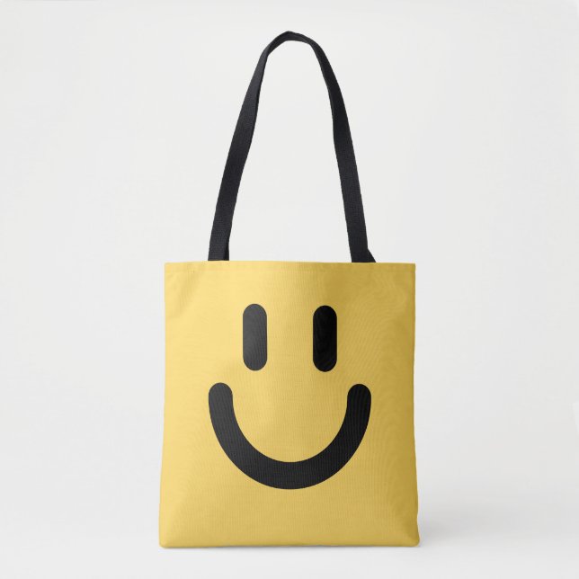 Happy Sad Face Tasche (Vorderseite)