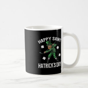 Happy Saint Hatricks Day St Patrick's Day Hockey L Kaffeetasse