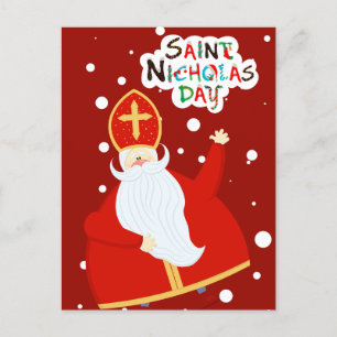 Happy Saint Nicholas Day Postkarte