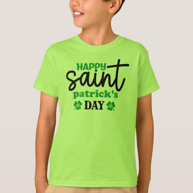 Happy Saint Patrick's Day-59889 T-Shirt (Vorderseite)