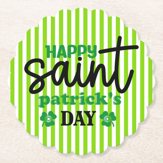 Happy Saint Patrick's Day-59889 Untersetzer (Vorderseite)