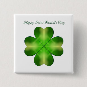 Happy Saint Patrick's Day Button