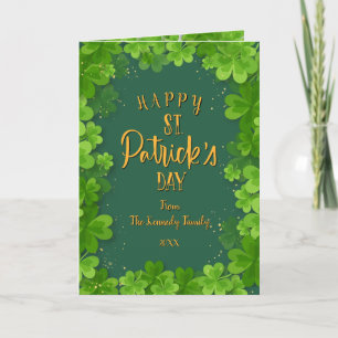 Happy Saint Patrick's Day Karte