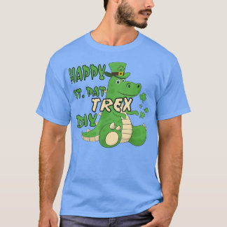 Happy Saint Patrick's Day mit Dinosaurier Motiven T-Shirt