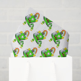 Happy Saint Patrick's Day Rabbit Tissue Paper Seidenpapier