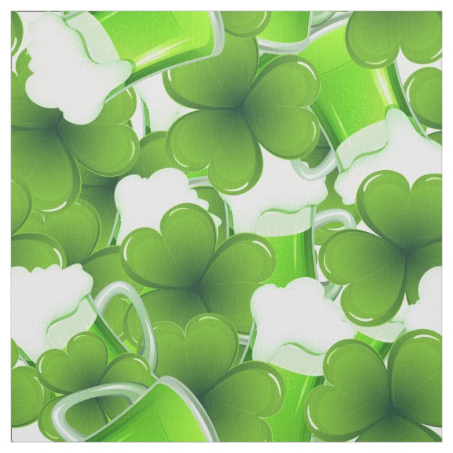 Happy Saint Patrick's Day Stoff (Muster)
