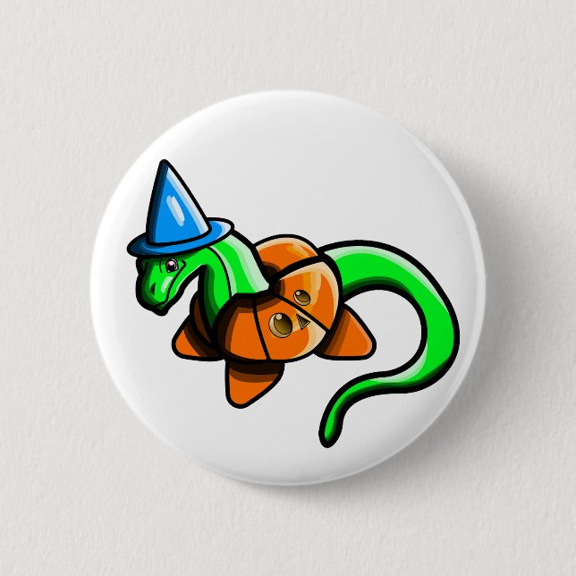 Happy Samhain! Button (Vorderseite)