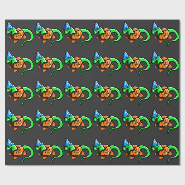 Happy Samhain! Geschenkpapier (Flach)