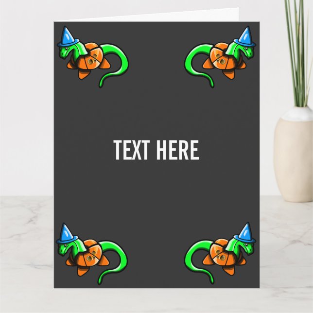 Happy Samhain! Karte (Vorderseite)